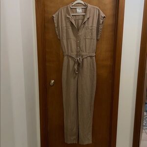 Abercrombie & Fitch Beige Jumpsuit